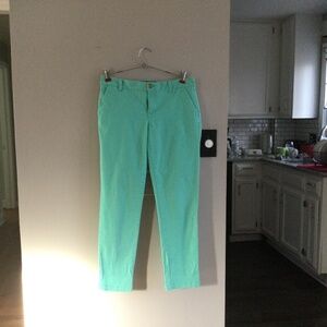 Summer Green Tommy Hilfiger Stretchy Slim Ankle Jeans